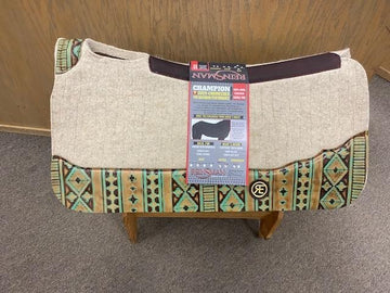 Reinsman Performance Turquoise Diamond Felt Pad
